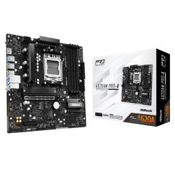 Asrock A620AM PRO-A, AMD A620A, AM5, Micro ATX, 4 DDR5, HDMI, 2.5G LAN, 3x M.2 Asrock A620AM PRO-A, AMD A620A, AM5, Micro ATX, 4 DDR5, HDMI, 2.5G LAN, 3x M.2